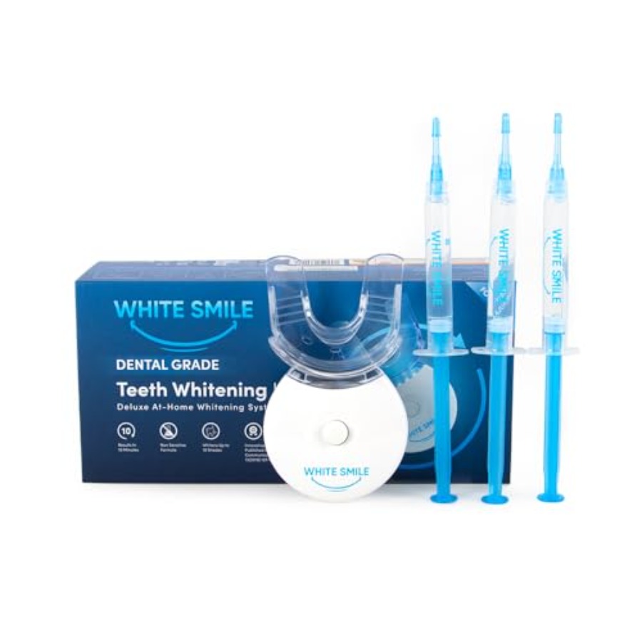 Teeth Whitening Light Kit - WHITE SMILE Teeth Whitening Kit LED