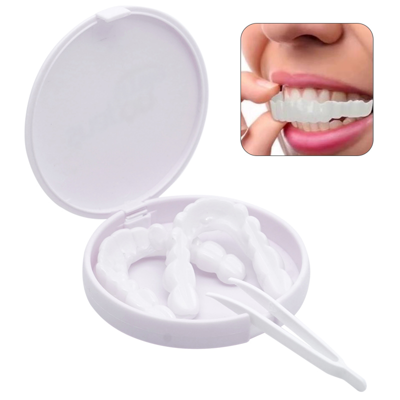 Teeth Whitening For Braces - Denture Fake Teeth Kit Whitening Interdental