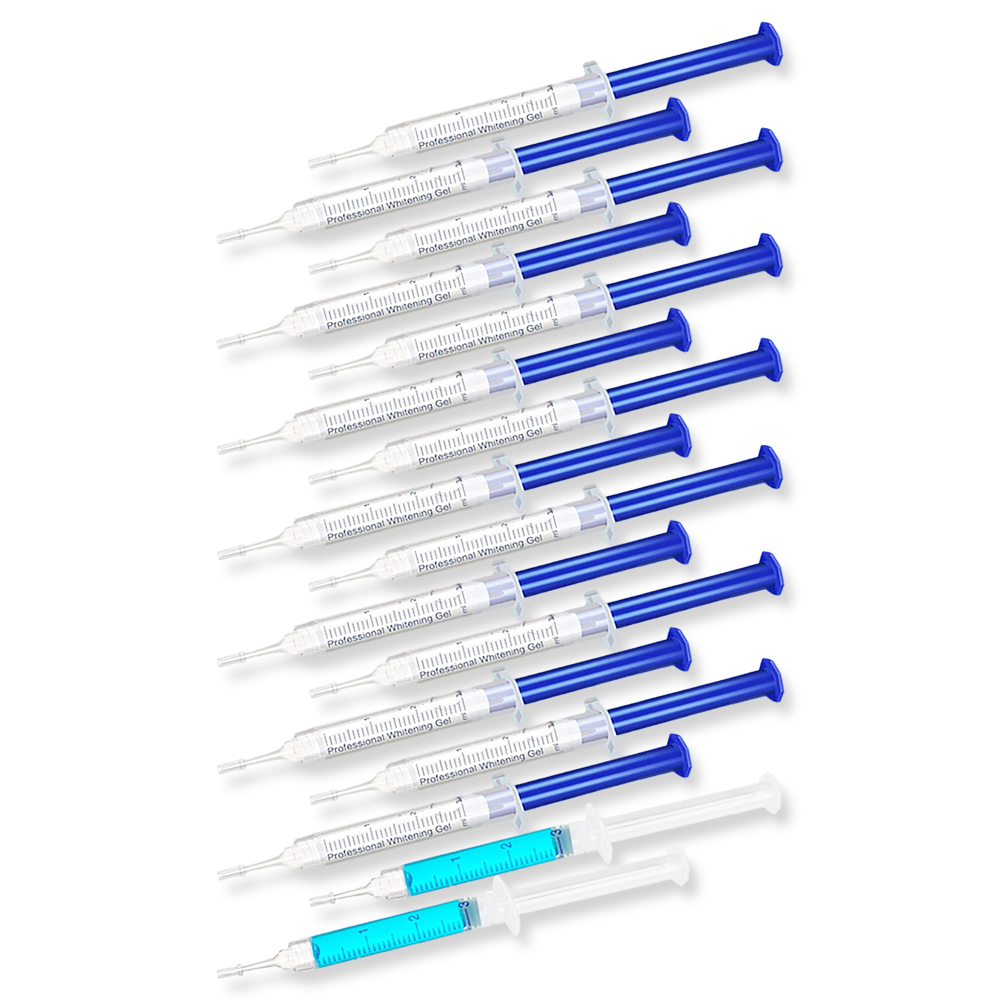 Teeth Whitening Results - Teeth Whitening Gel Mint Flavor Gentle