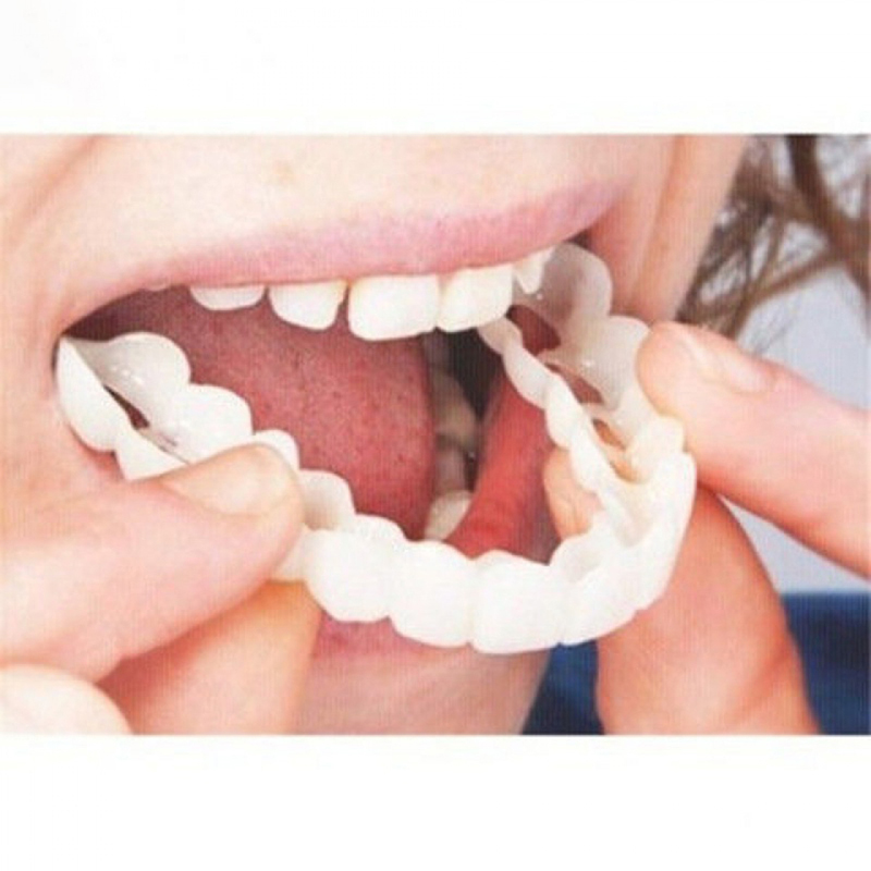 Perfect Fit False Teeth Cover  - Teeth Whitening For Braces avaliação e preço