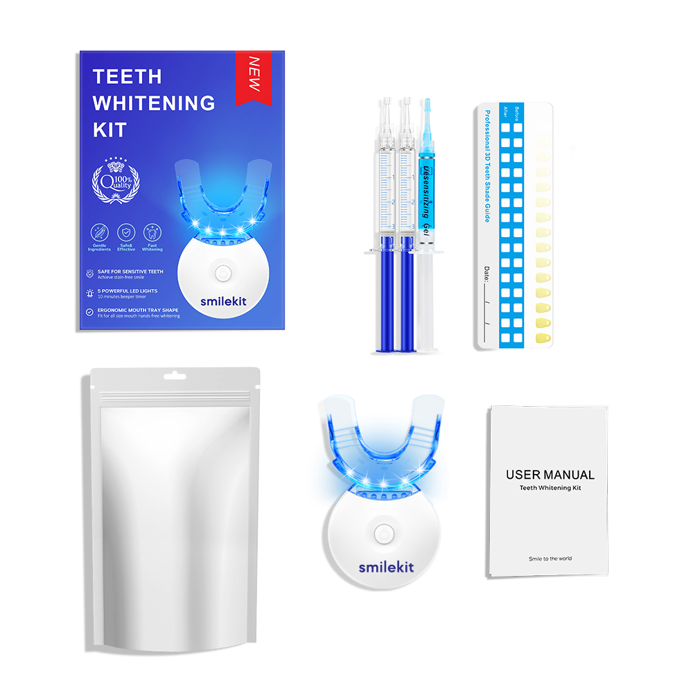 Teeth Whitening Kit - 5X LED L - Teeth Whitening Results avaliação e preço