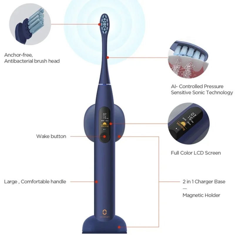 Oclean X Pro Sonic Electric To - Teeth Whitening App avaliação e preço