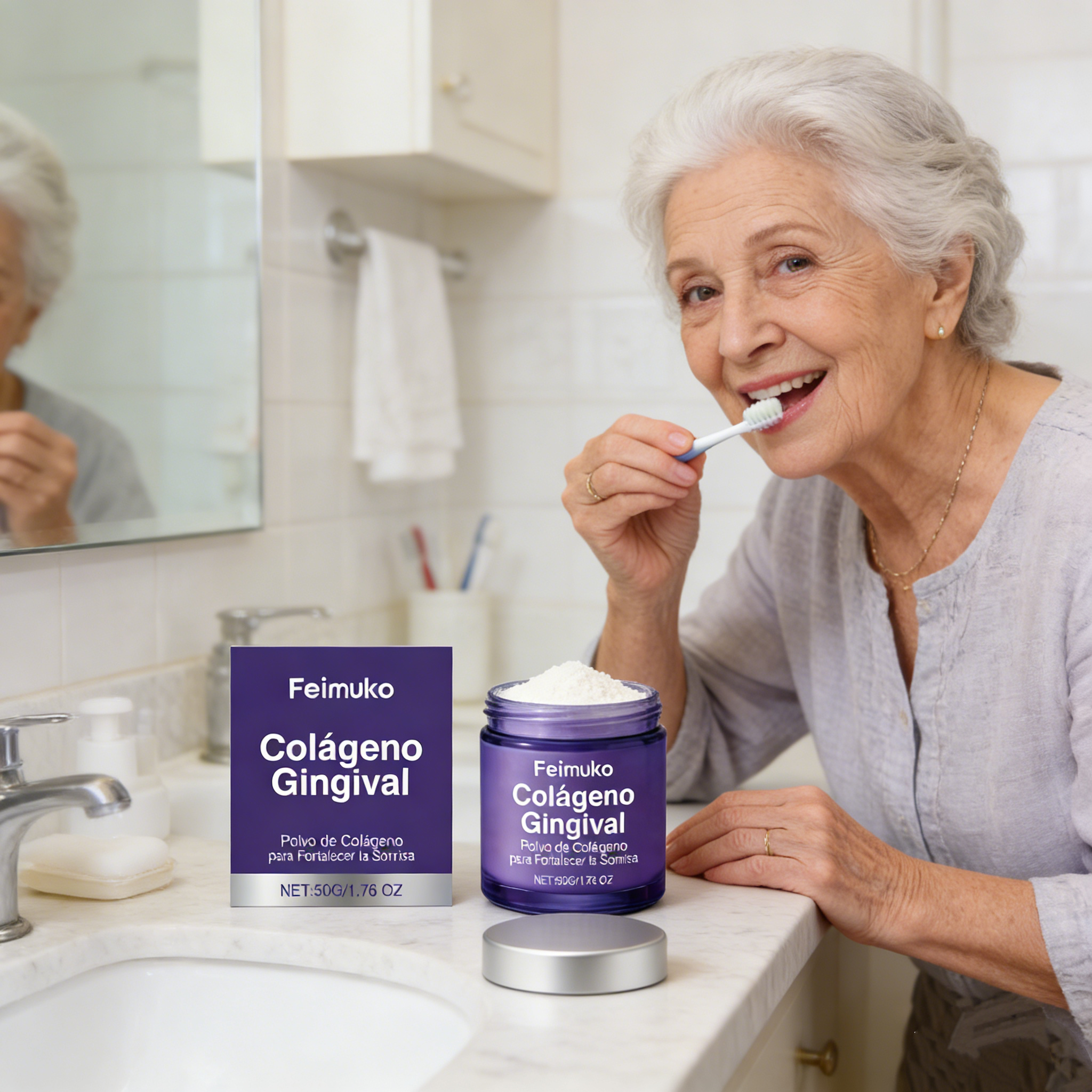 Collagen Teeth Cleaning Powder - Teeth Whitening Results avaliação e preço