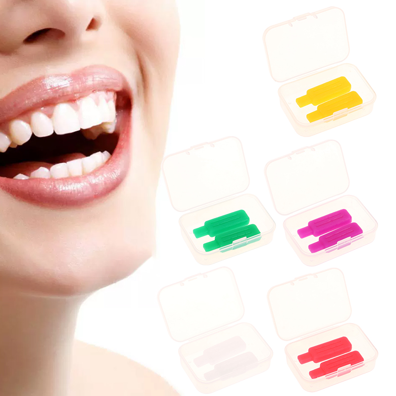 2Pcs Fruit Flavor Teeth Aligne - Teeth Whitening With Trays avaliação e preço