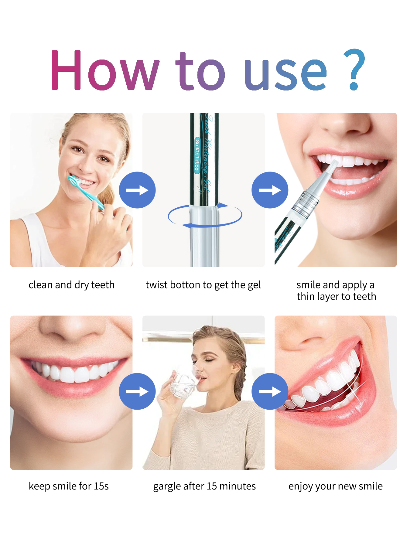 Hedva PAP+ Teeth Whitening Pen - Teeth Whitening Results avaliação e preço
