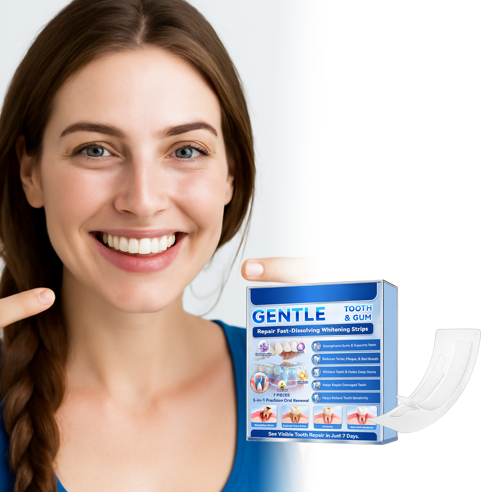 Teeth Whitening Strips Fast Re - Teeth Whitening Results avaliação e preço