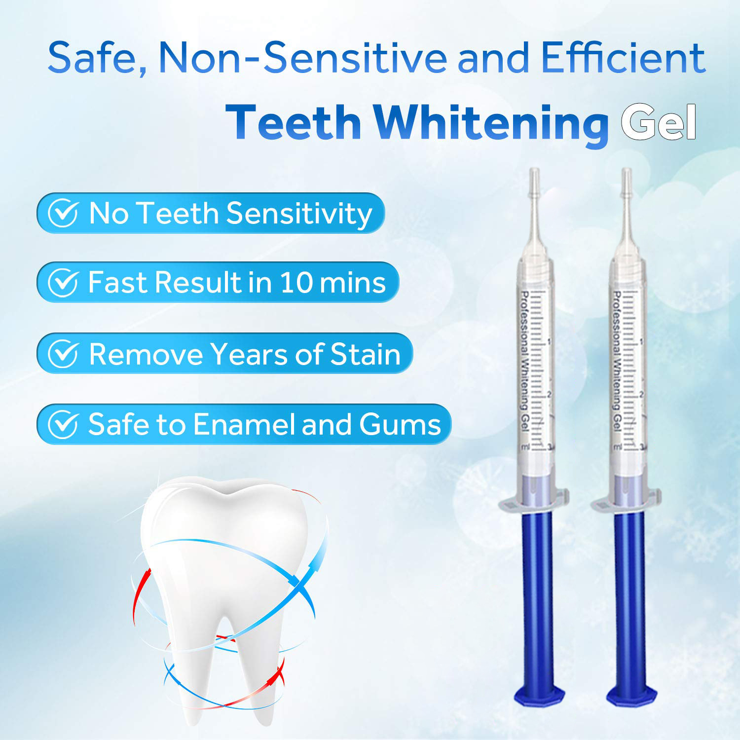 Teeth Whitening Gel Refill Syr - Teeth Whitening Results avaliação e preço