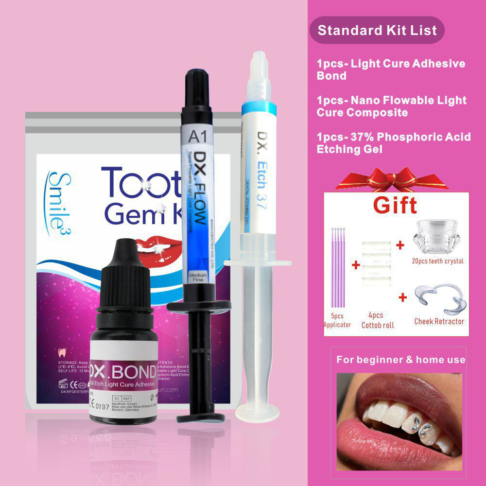 HOT Tooth Gem Kit Teeth Decora - Teeth Whitening Results avaliação e preço