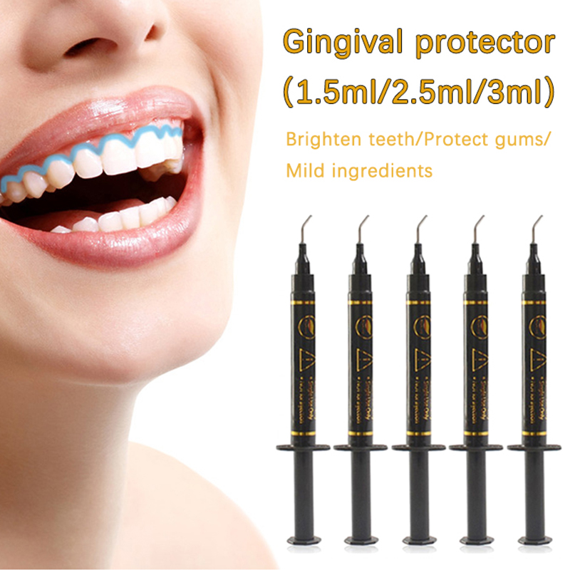 Resin 1.5/2.5/3ML Dental Syrin - Teeth Whitening Results avaliação e preço