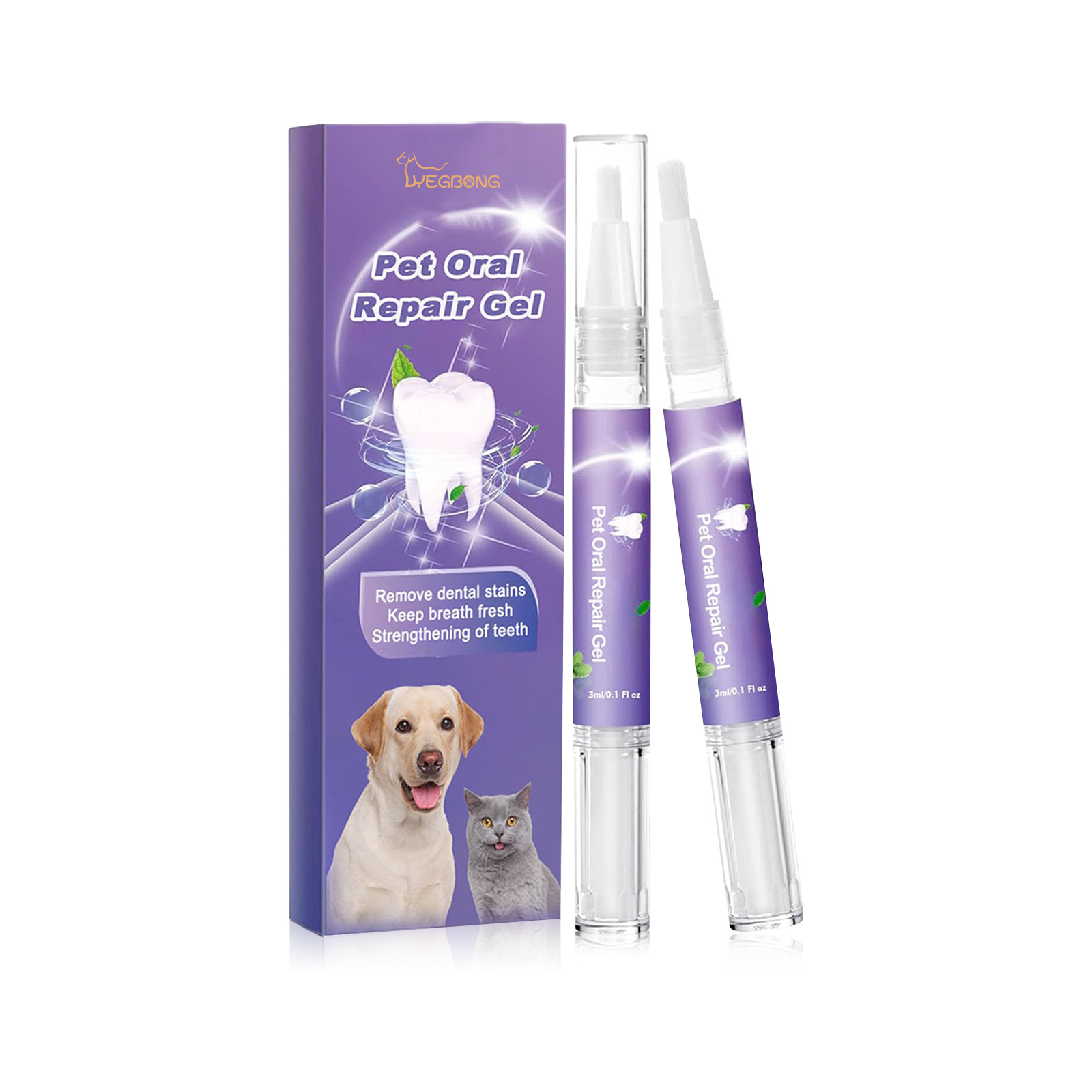 Pet Oral Repair Gel Puppy Tart - Teeth Whitening Results avaliação e preço
