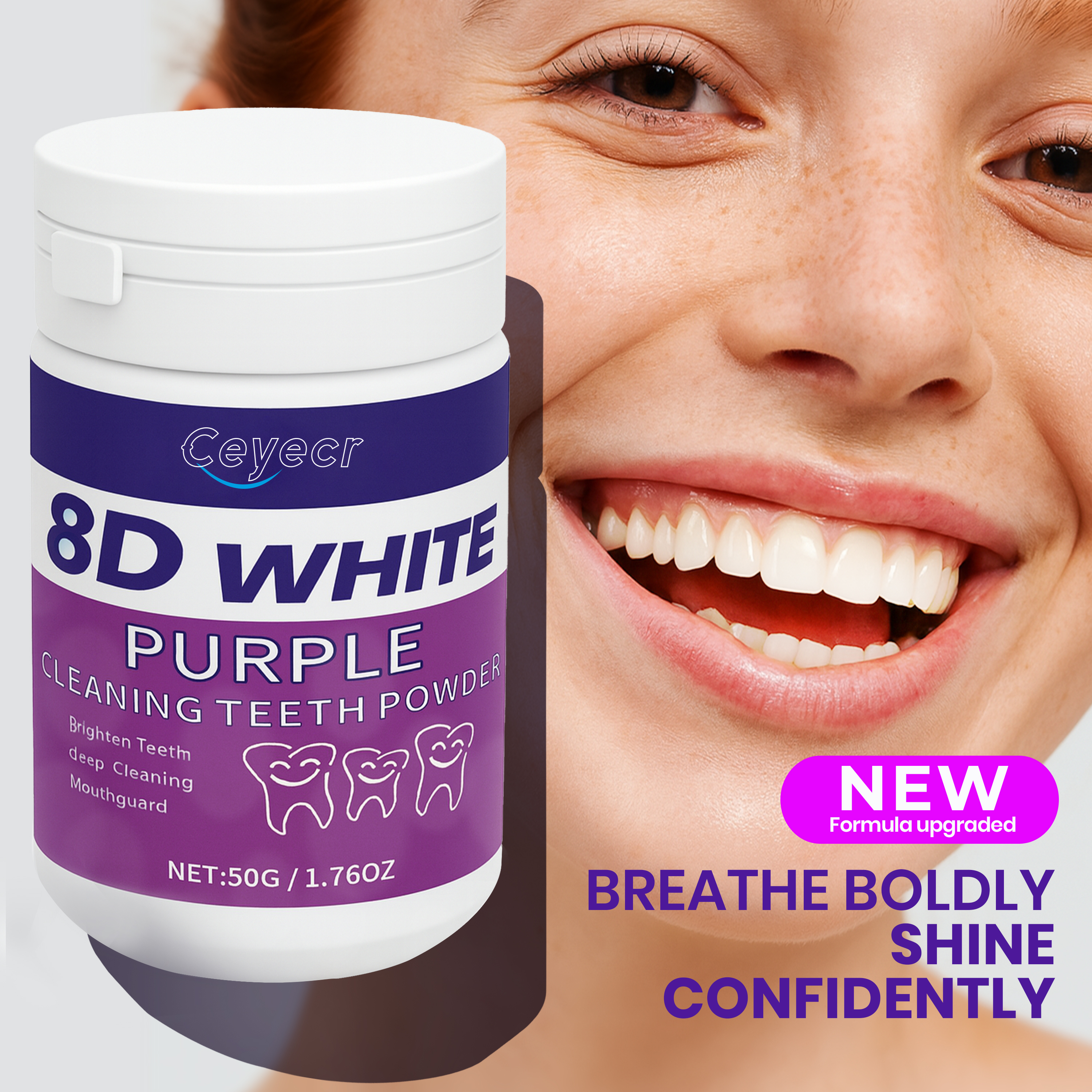 8D white Teeth Whitening Powde - Teeth Whitening Results avaliação e preço