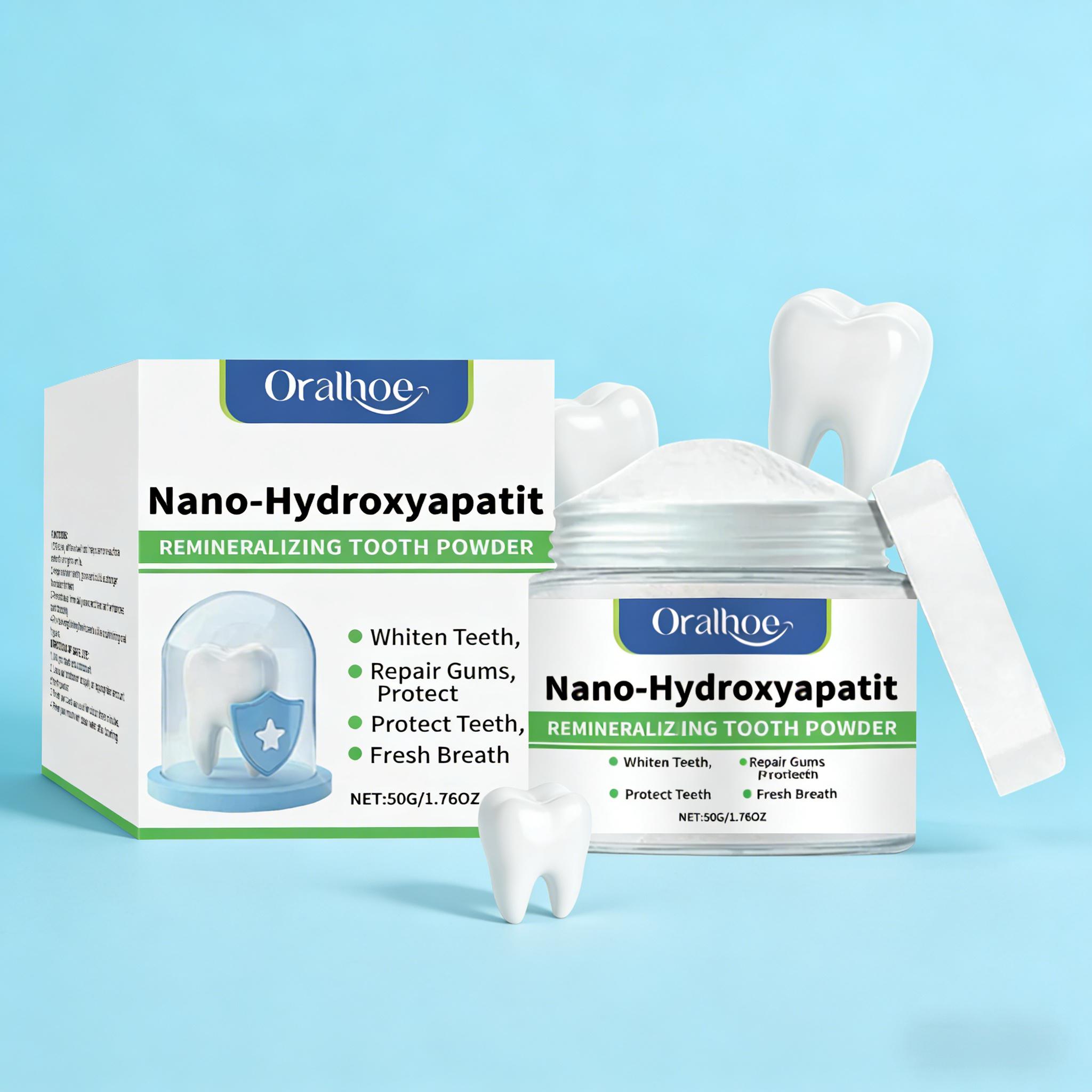 Oralhoe Whitening Tooth Powder - Teeth Whitening Results avaliação e preço