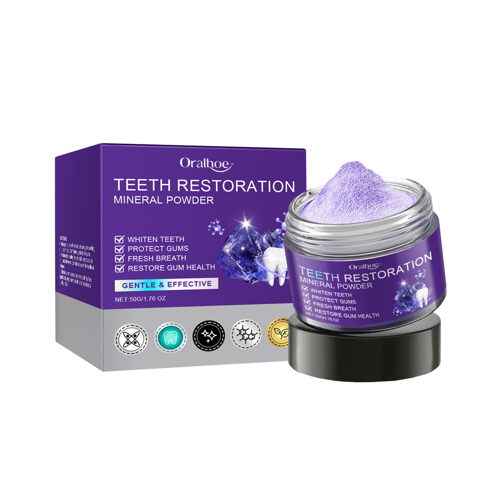 Teeth Restoration Mineral Powd - Teeth Whitening Results avaliação e preço