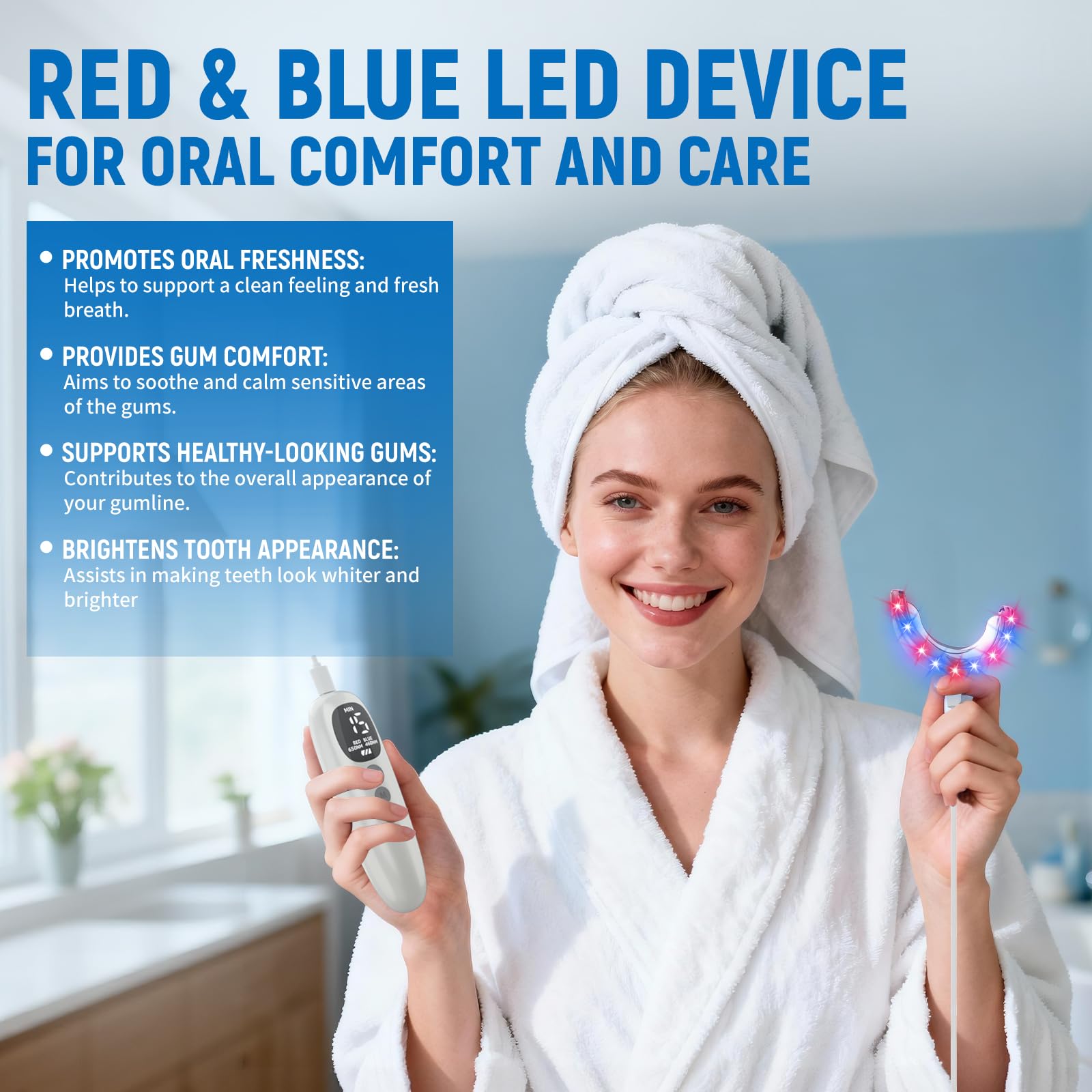 Teeth Whitening Kit 18 Diode R - Teeth Whitening With Trays avaliação e preço
