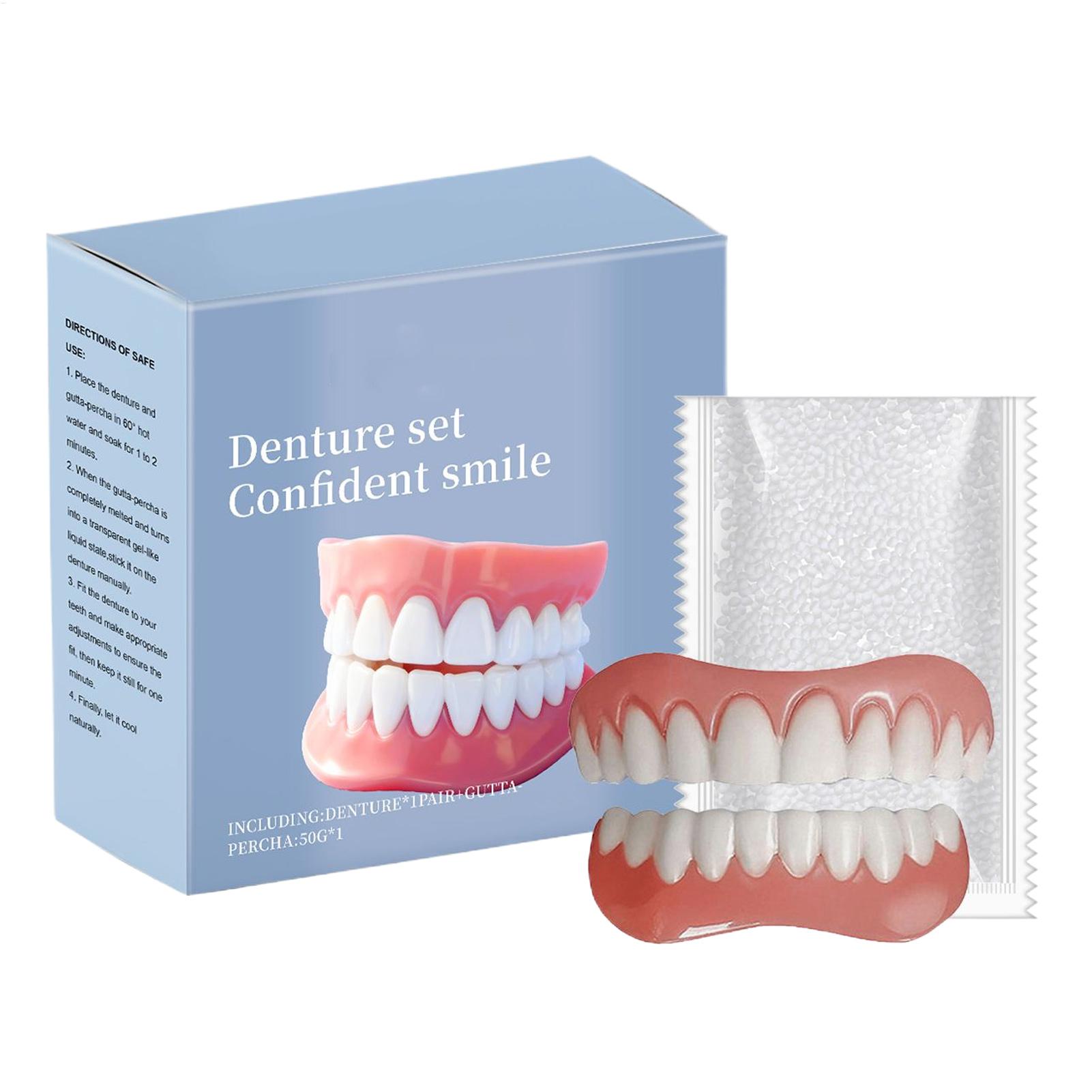 Denture Kit Resin Denture Rest - Teeth Whitening For Braces avaliação e preço