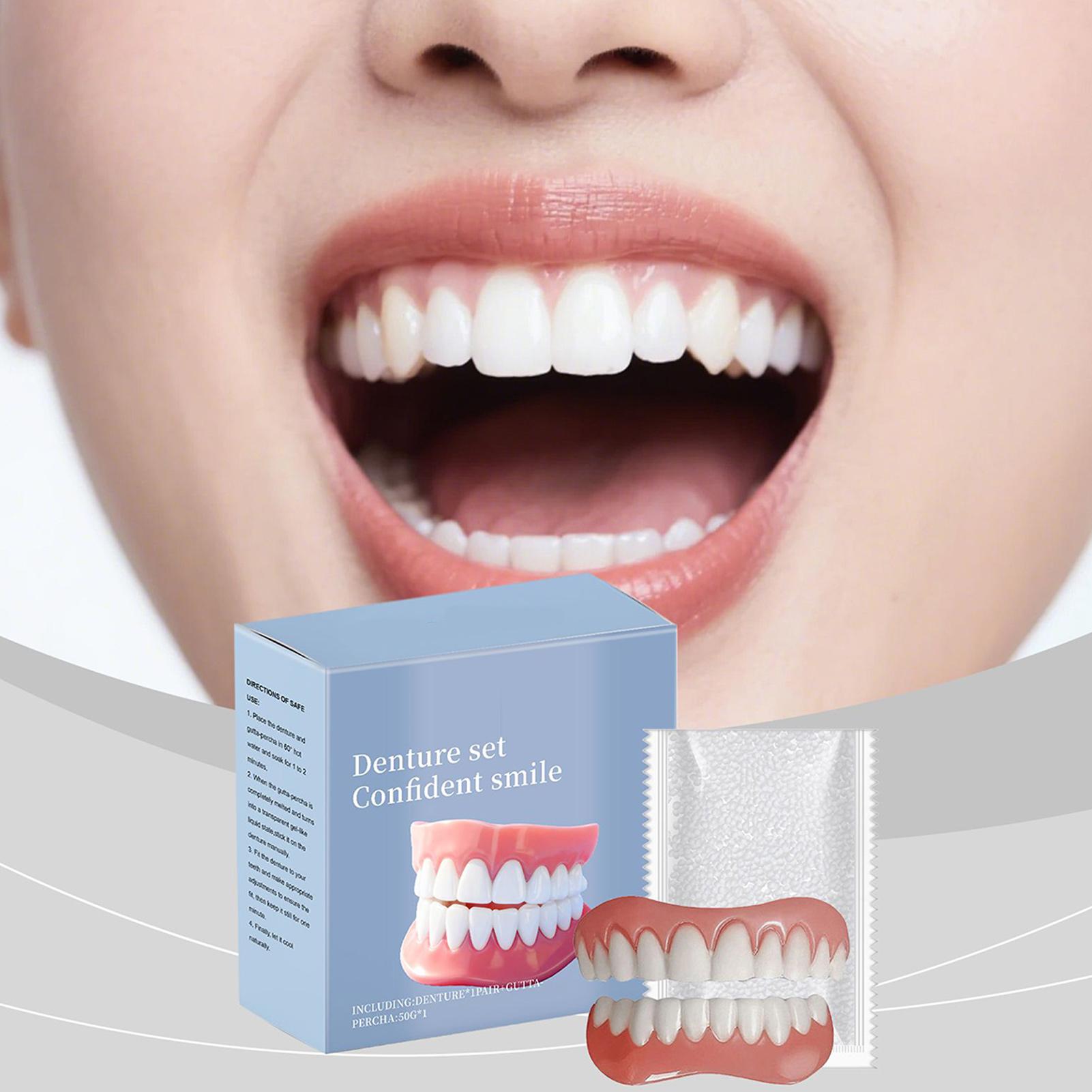 Denture Kit Resin Denture Rest - Teeth Whitening For Braces avaliação e preço