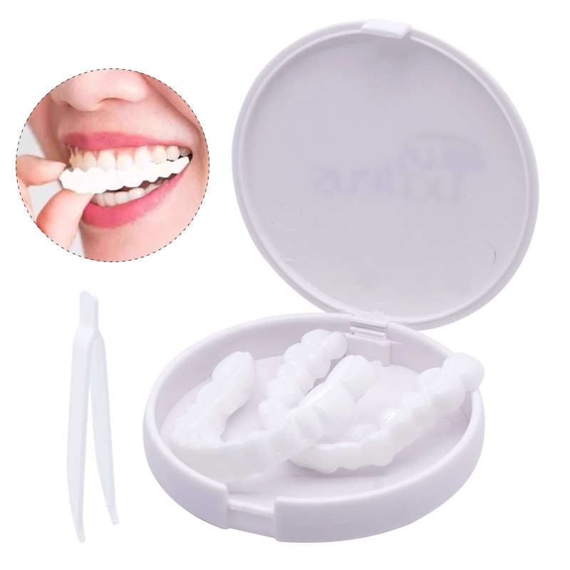 Denture Fake Teeth Kit Whiteni - Teeth Whitening For Braces avaliação e preço
