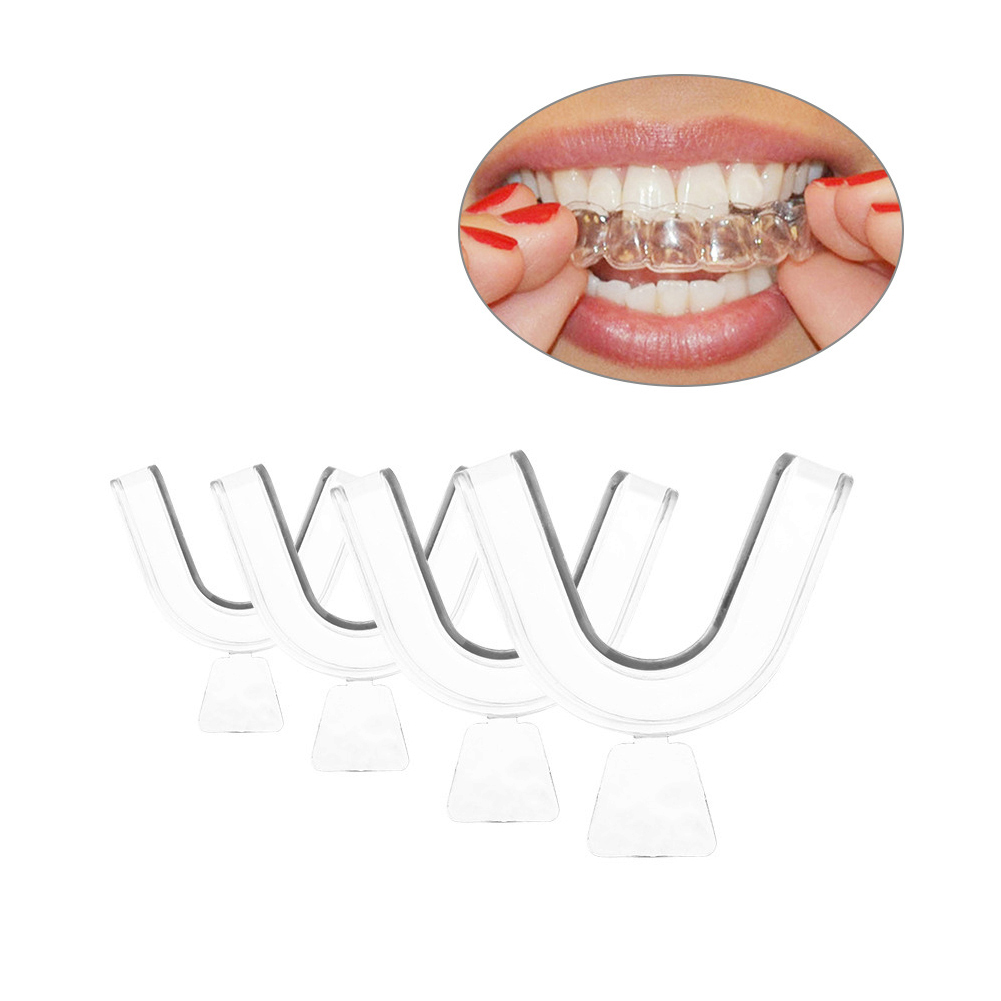 2/4pcs Mouth Guard Teeth Prote - Teeth Whitening With Trays avaliação e preço