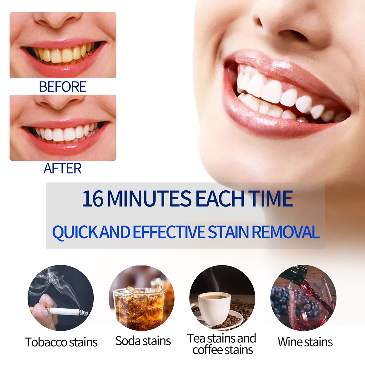 Portable Teeth Whitening Lamp  - Teeth Whitening Results avaliação e preço
