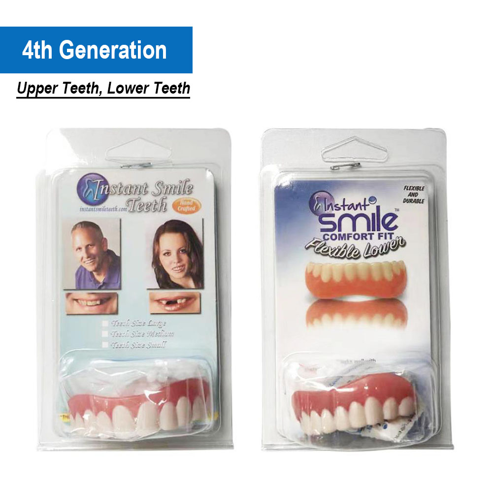 5Pcs Upper Lower Fake Tooth Ve - Teeth Whitening For Braces avaliação e preço