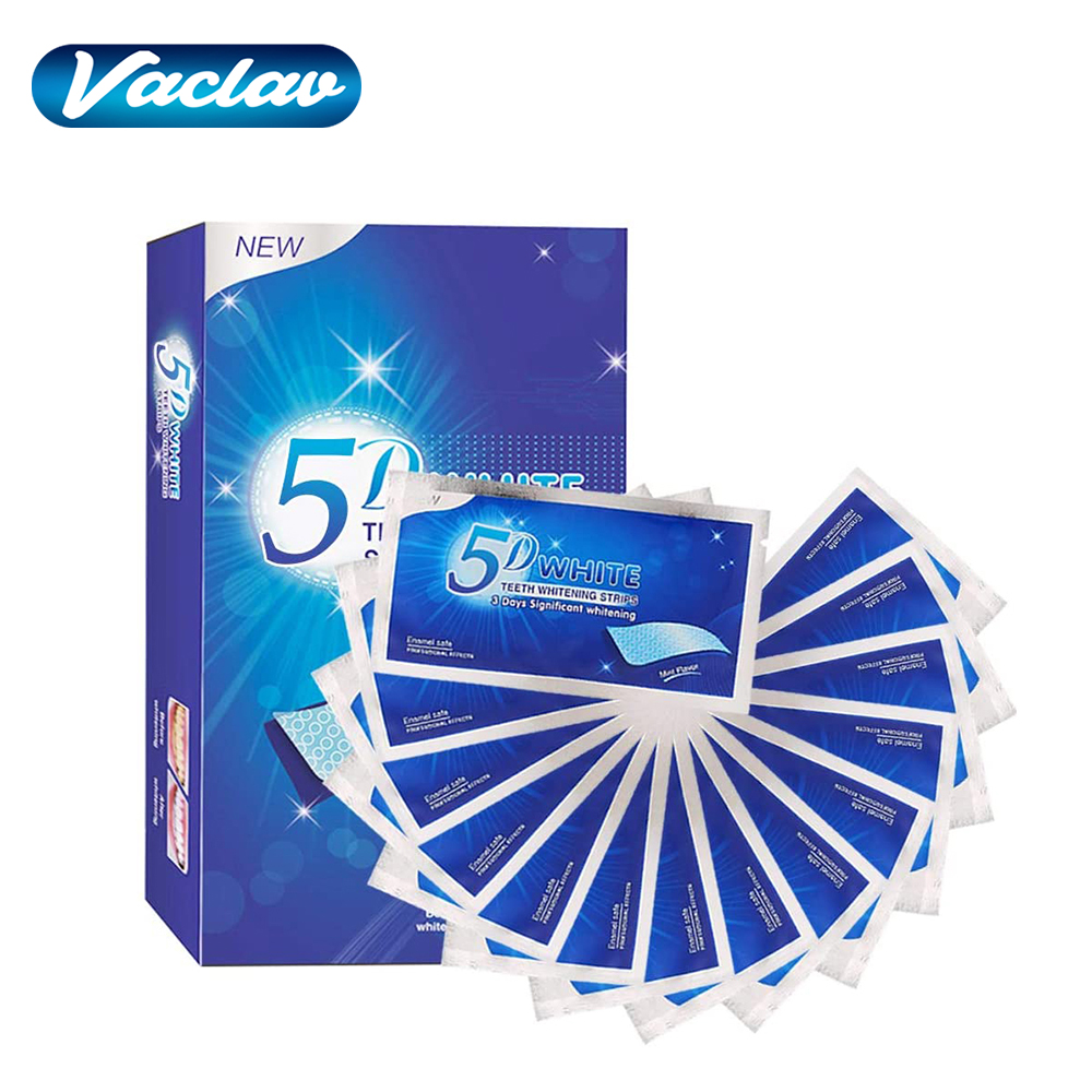 5D White Teeth Whitening Strip - Teeth Whitening Results avaliação e preço