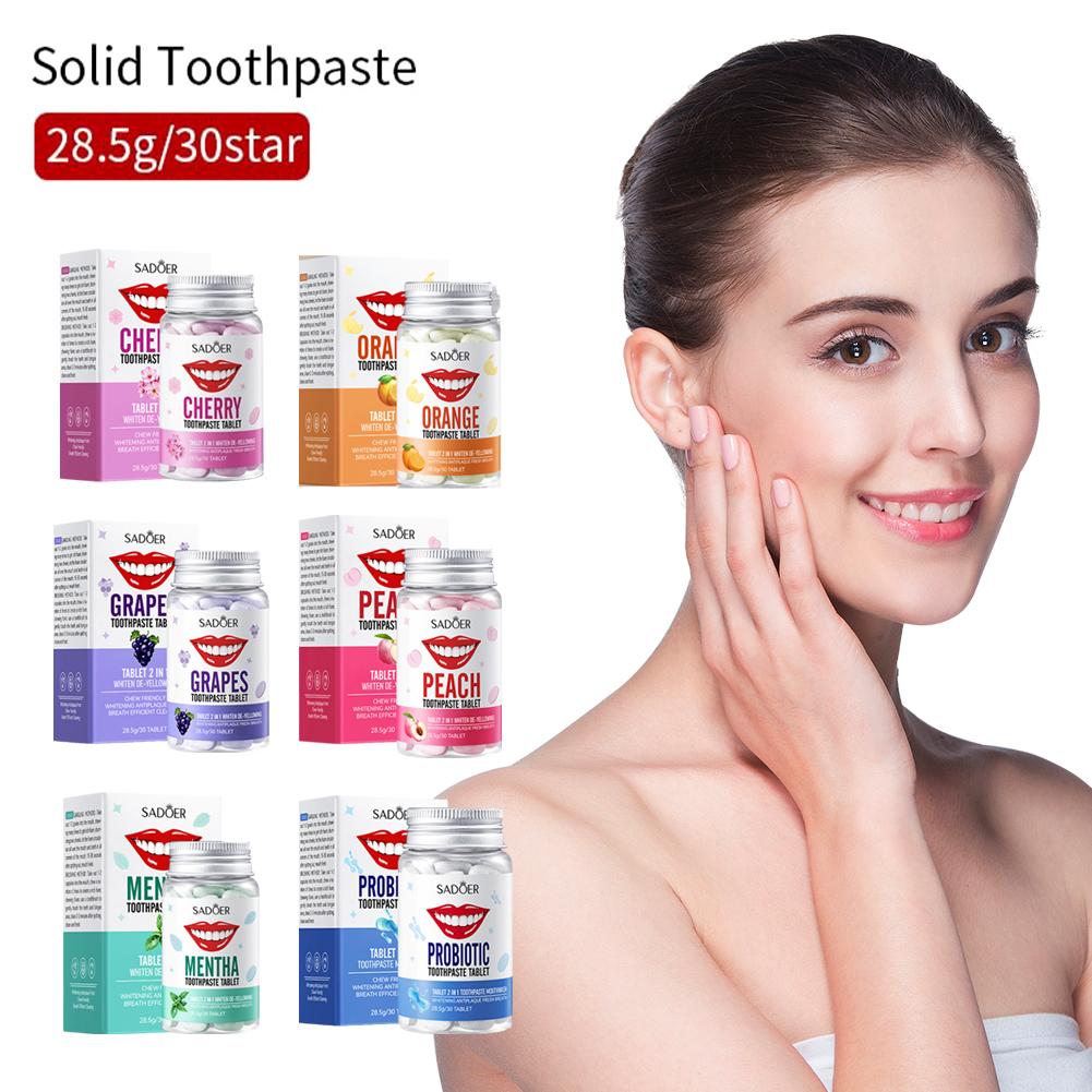 Mint Solid Toothpaste Tablets  - Teeth Whitening App avaliação e preço
