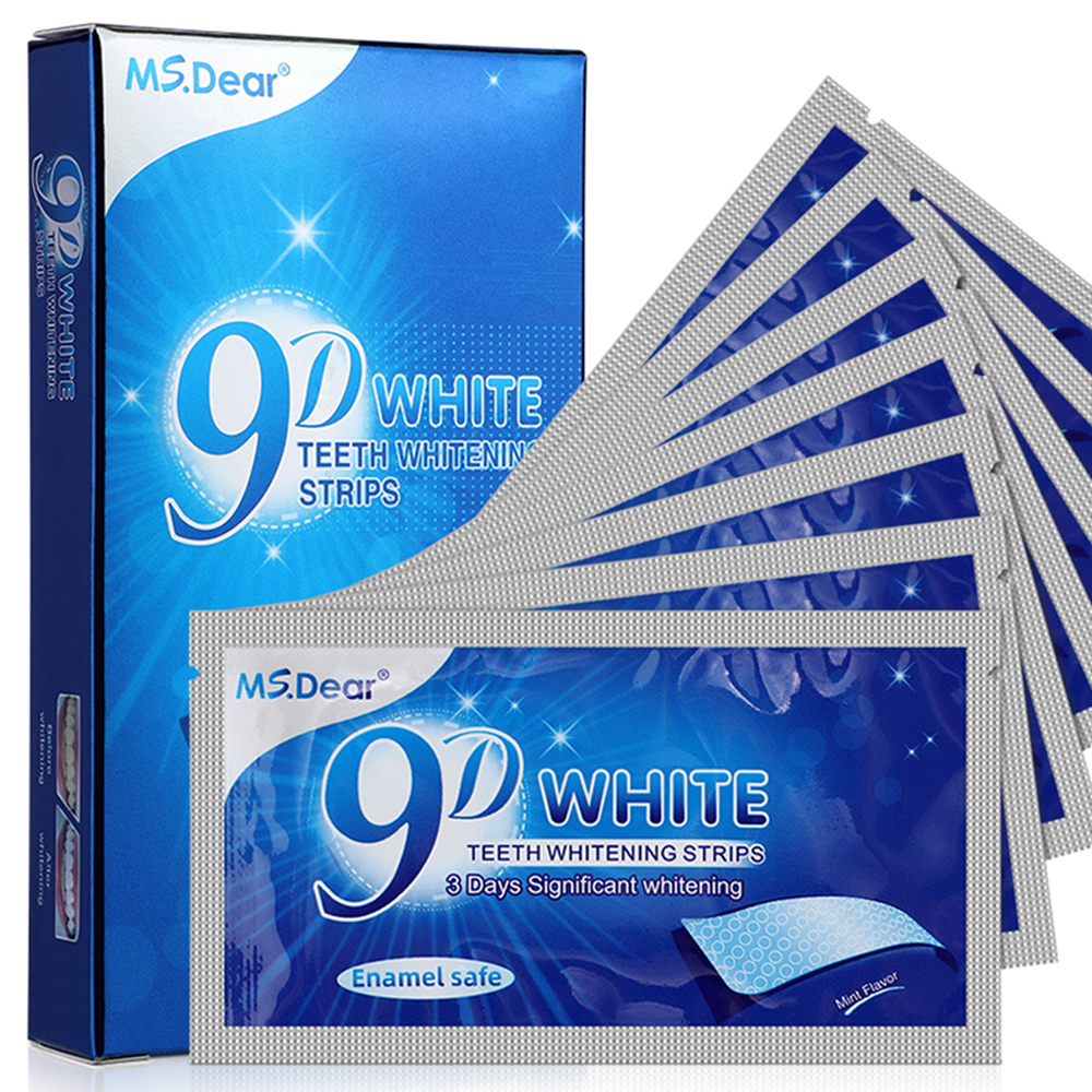 Teeth Whitening Strips Cleansi - Teeth Whitening Results avaliação e preço